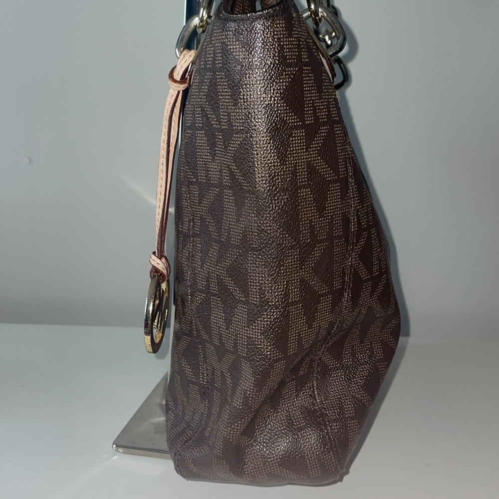 Mk Coated Signature Hobo - image 4